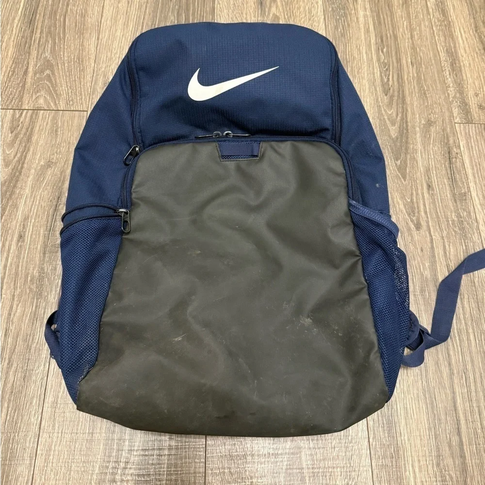 Nike Brasilia XL 9.5 Large Team Sports Backpack BLUE DM3975-410